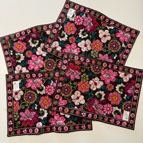Vera Bradley Other - Vera Bradley mod floral pink (retired) placemats